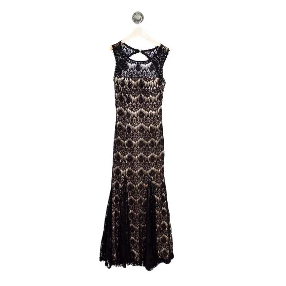 white christmas dresses Long Formal Dress: Betsy and Adam A26956 Black / 0 main image 1